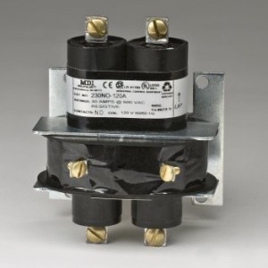 30A 2P 24Vdc Mercury Contactor