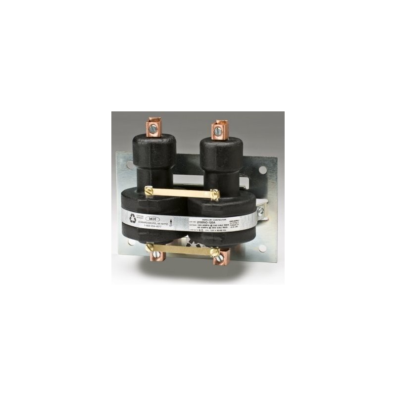 100A 2P 120Vac Mercury Contactor 480V