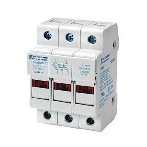 Fuse Holder 30A 3P 600V ac~dc