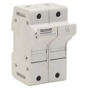 30A 2P 600V ac~dc Ultrasafe Class J Fuse Holder
