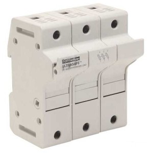 30A 3P 600V ac~dc Ultrasafe Class J Fuse Holder