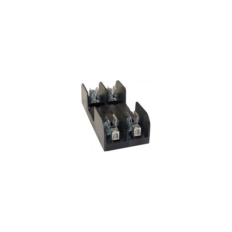 100A 2P 600V ac~dc Class J Fuse Block