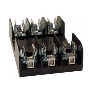 100A 3P 600V ac~dc Class J Fuse Block