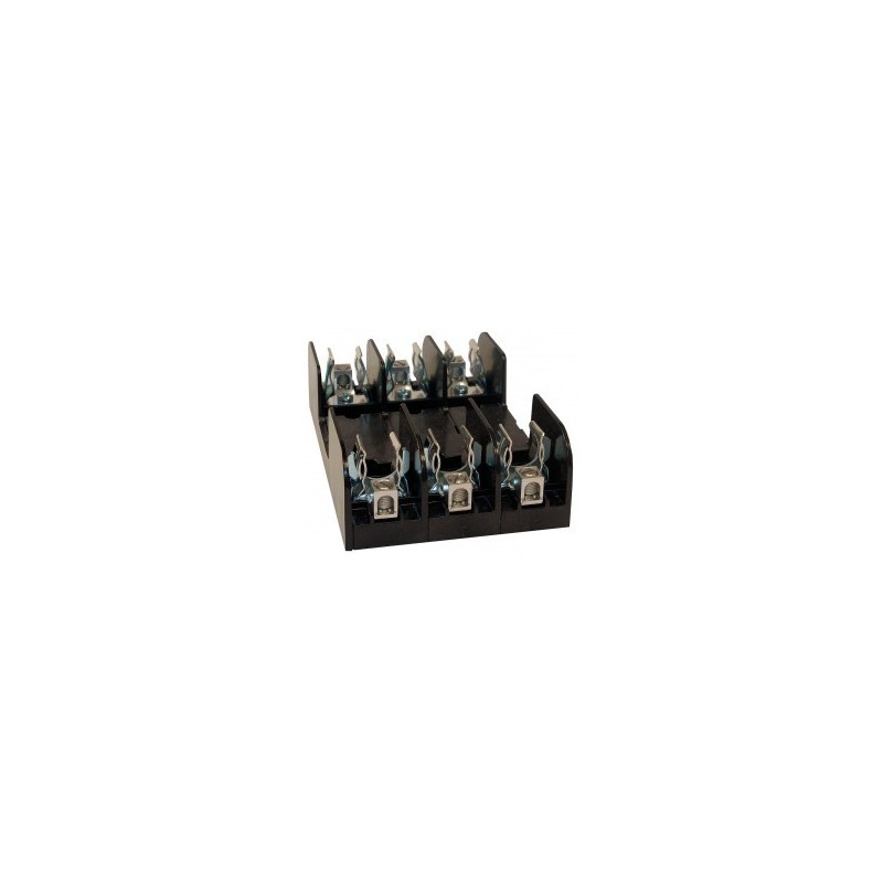 100A 3P 600V ac~dc Class J Fuse Block