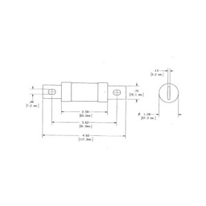 HSJ35 Shawmut 35A 600Vac 500Vdc High Speed Fuse