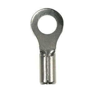22-18 Wire Gauge No.8 Stud Ring Terminal