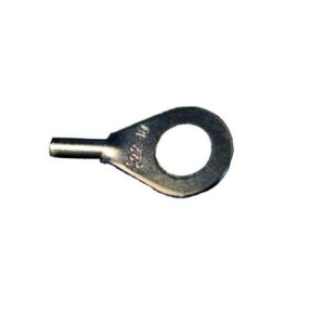 22-18 Wire Gauge No.1/4" Stud Ring Terminal