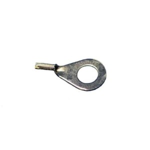 22-18 Wire Gauge No.1/4" Stud Ring Terminal