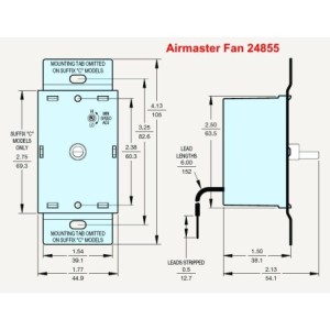 Fan Motor Speed Control 6-Amp 120V | 24855