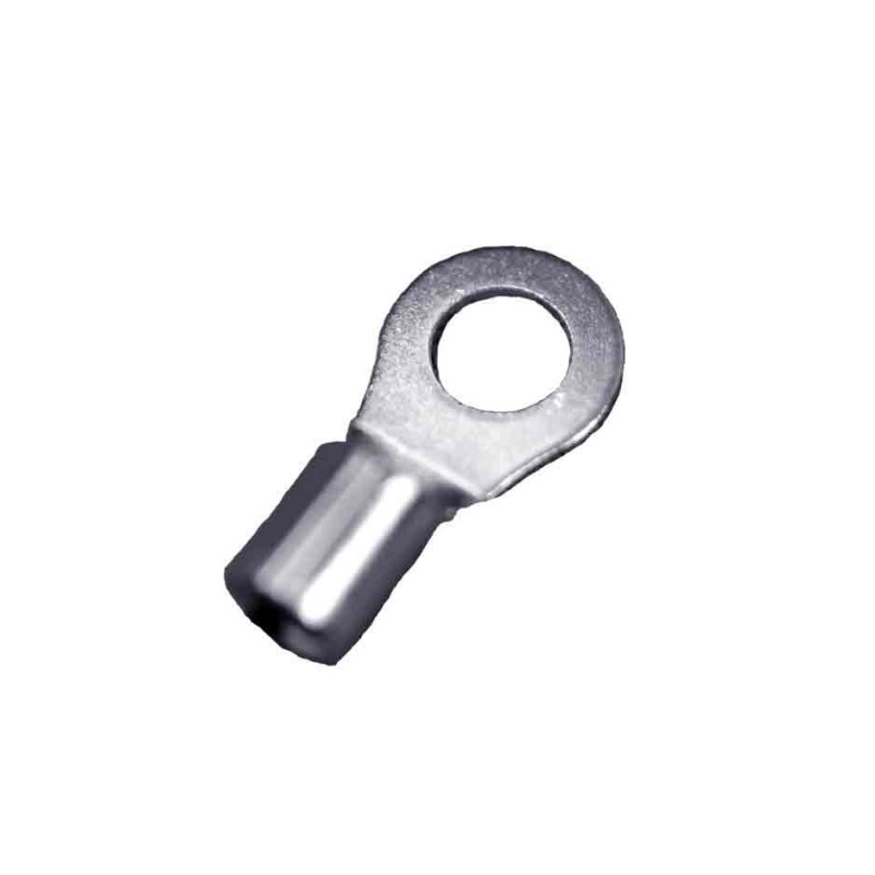 8 Wire Gauge 1/4" Stud Ring Terminal