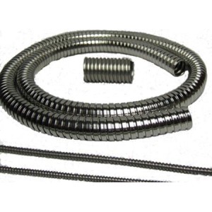 1/8" Stainless Steel Squarelock Hose