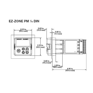 PM6L1CJ-AAAABAA 1/16-DIN 2-Outputs