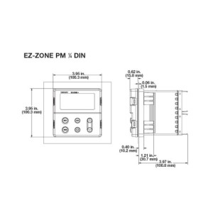 PM4L1AJ-AAAAAAA 1/4-DIN 1-Output